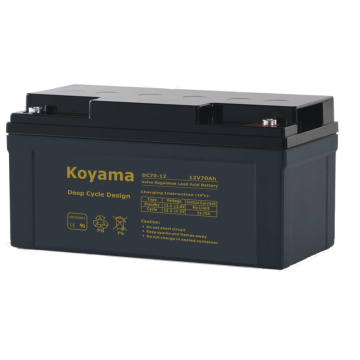 Batterie de cycle profond d&#39;outil de puissance -12V70ah